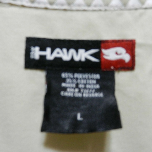 Tony Hawk Mens Long Sleeve Button Up Shirt  Sz L - Picture 2 of 3